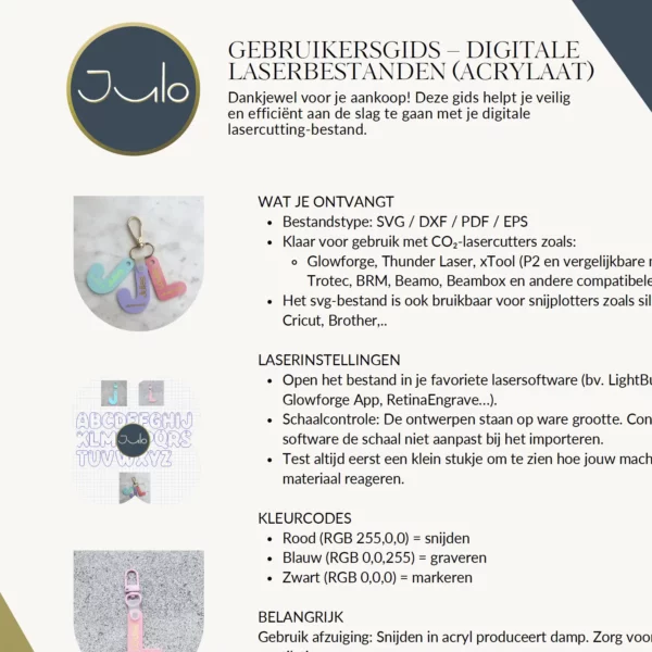 Digitale Download: Letters - alfabet voor sleutelhanger - Afbeelding 7