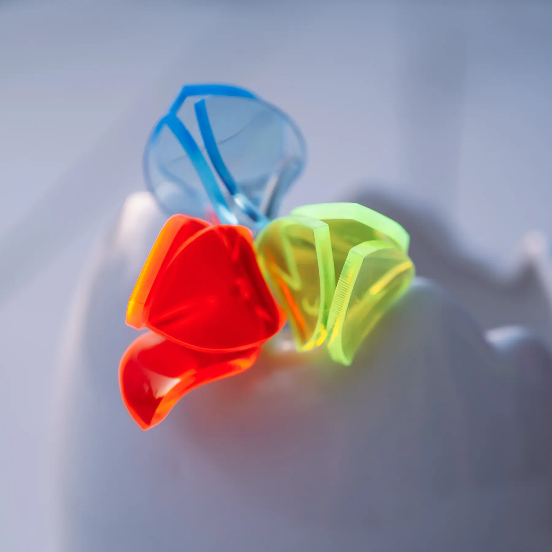 Plexi bloem - fluor - Afbeelding 8